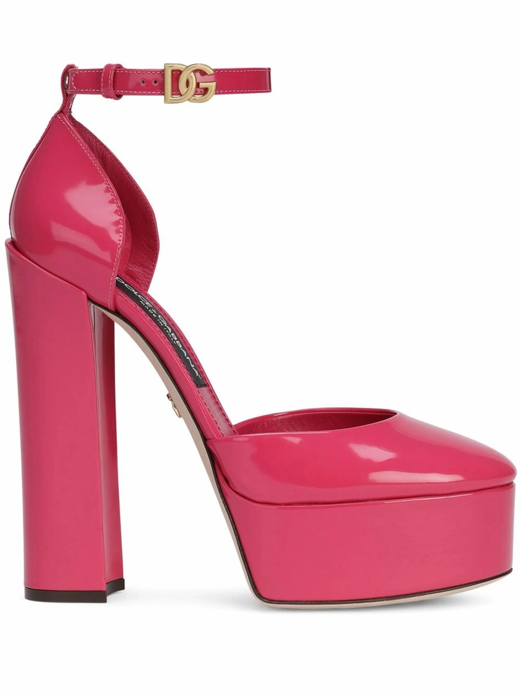 Louboutin High Heels 145mm patent-leather platform pumps