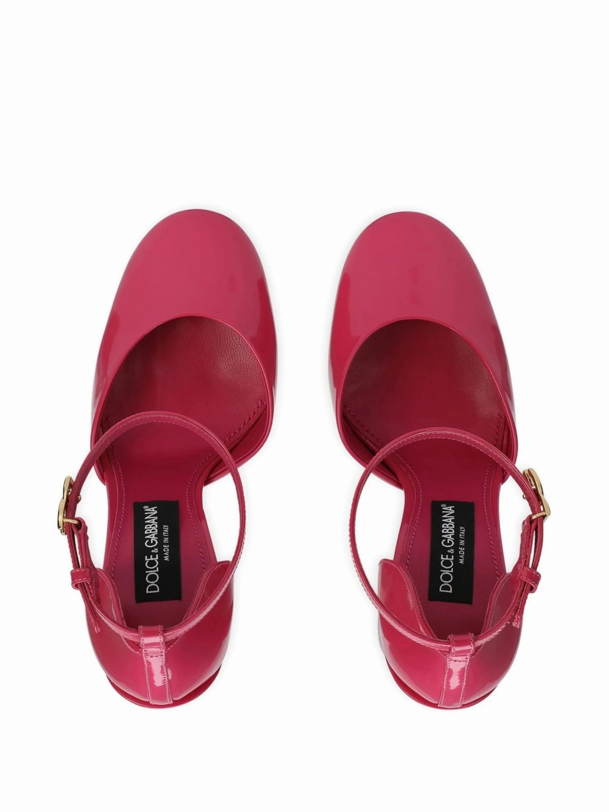 145mm patent-leather platform pumps Pants High Heels