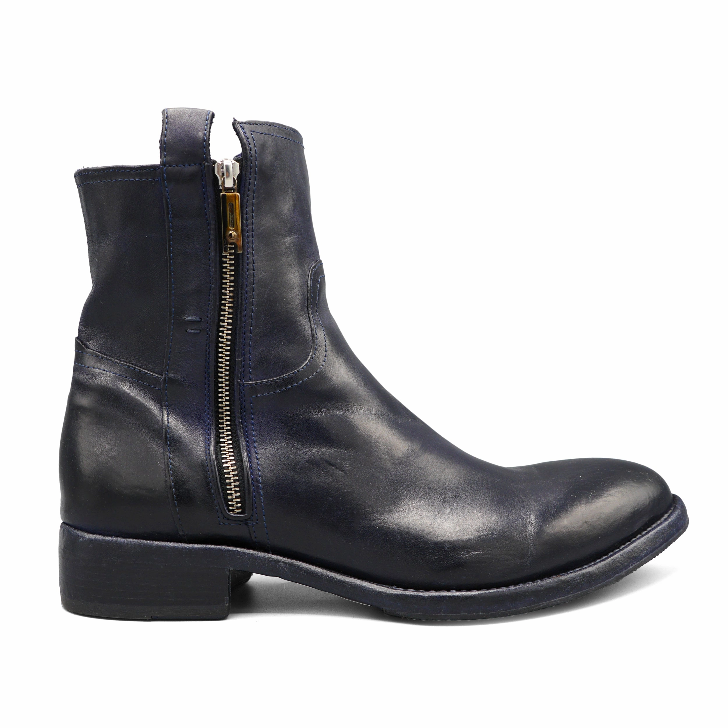 4103 - Deep Blue Frye Campus Boots Dupe
