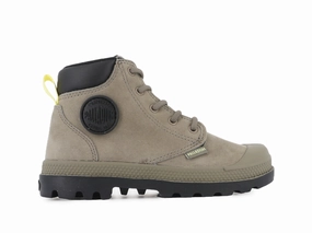 Waterproof Shoes For London 57216-308-M | PAMPA HI CUFF WP OZ | DUSKY GREEN