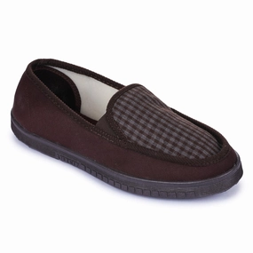 Via Vai Espadrilles A-HA Brown Casual Non Lacing Shoes For Men WALKER-E By Liberty