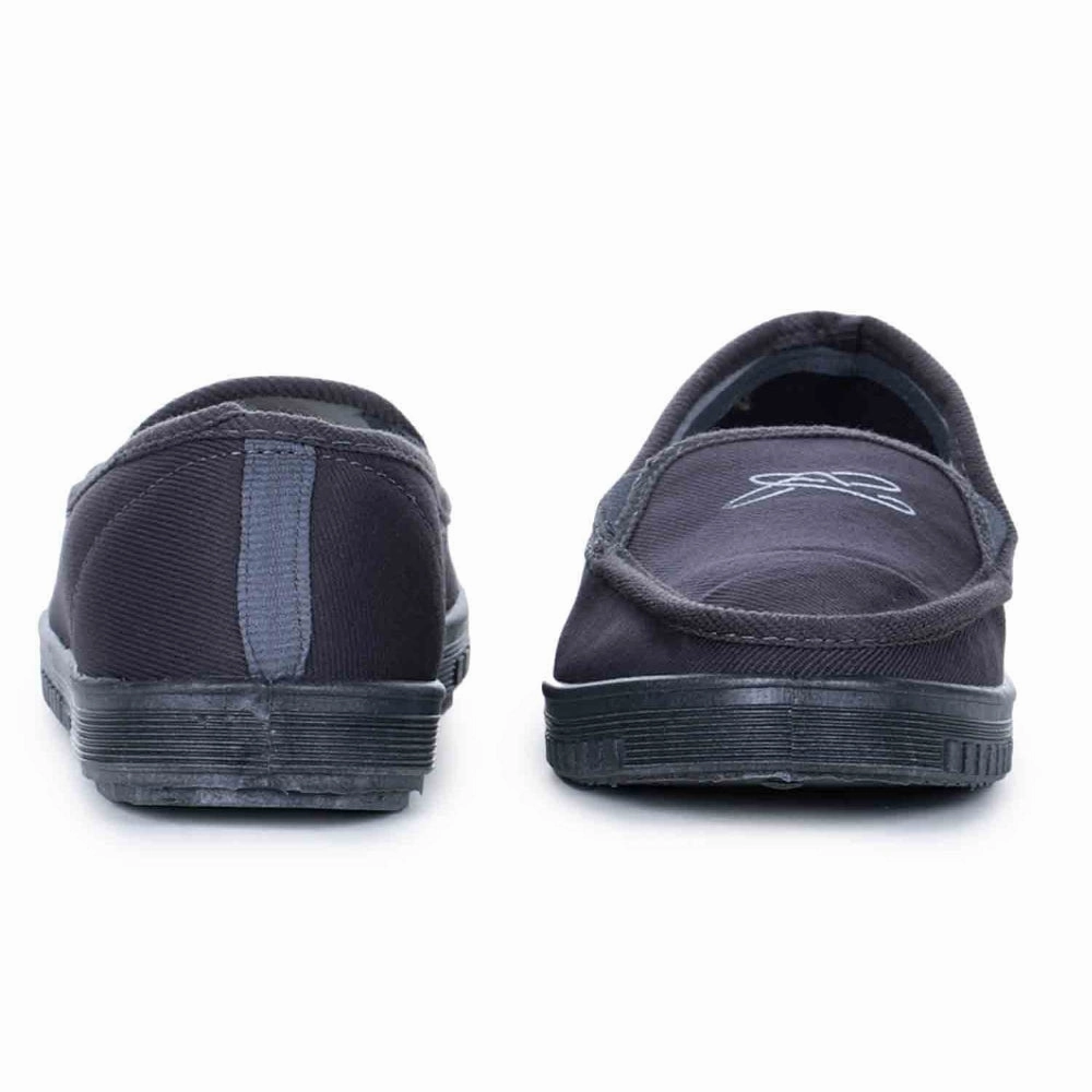 Best Badminton Shoes For Wooden Court A-HA Grey Casual Non Lacing Shoes For Men WALKER-E By Liberty