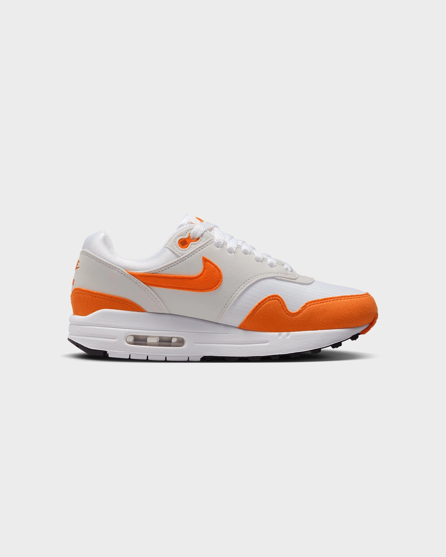 Shoes Nike And Jordan Nike Women's Air Max 1 '87 "Safety Orange" Neutral Grey/Safety Orange
