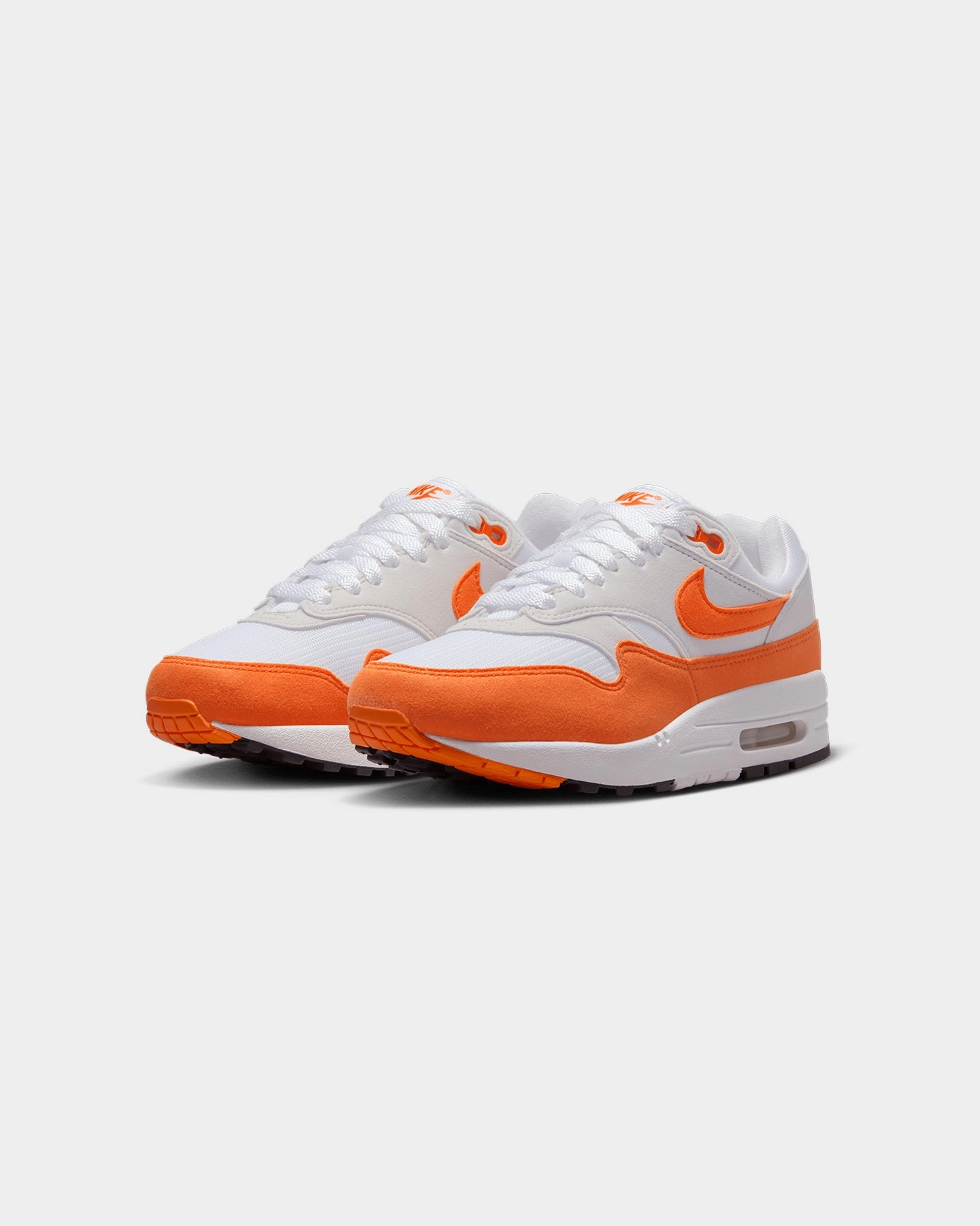 Nike Air Max 270 Shoes Nike Women's Air Max 1 '87 "Safety Orange" Neutral Grey/Safety Orange