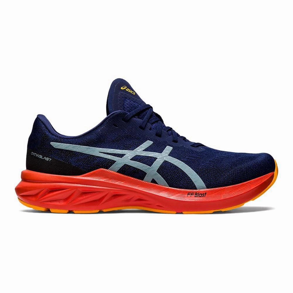 Asics Wide Shoes Canada Men's Asics Dynablast 3, Deep Ocean/Light Steel, 13 D Medium