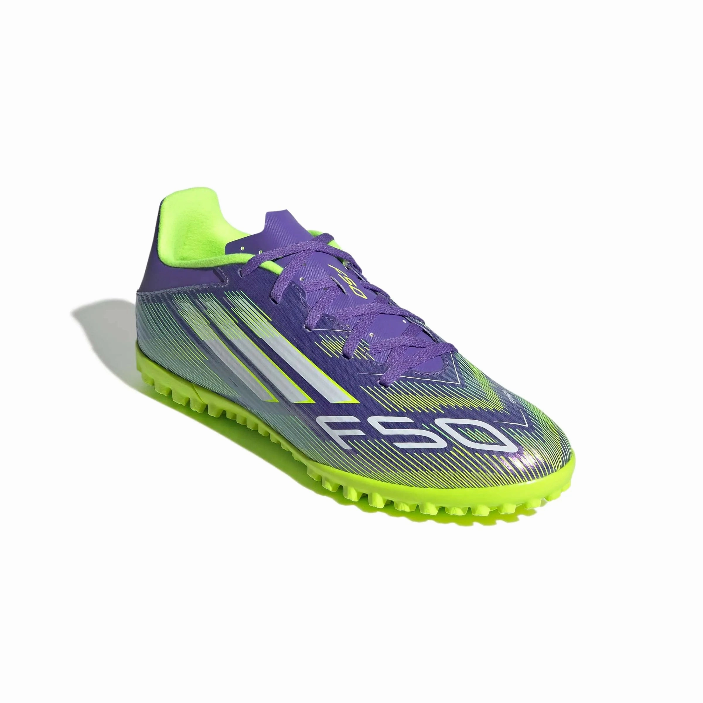 adidas F50 Club Turf Soccer Shoes - Radiant Blaze Pack (FA25) Elite Bellingham Firm Ground Soccer Cleats