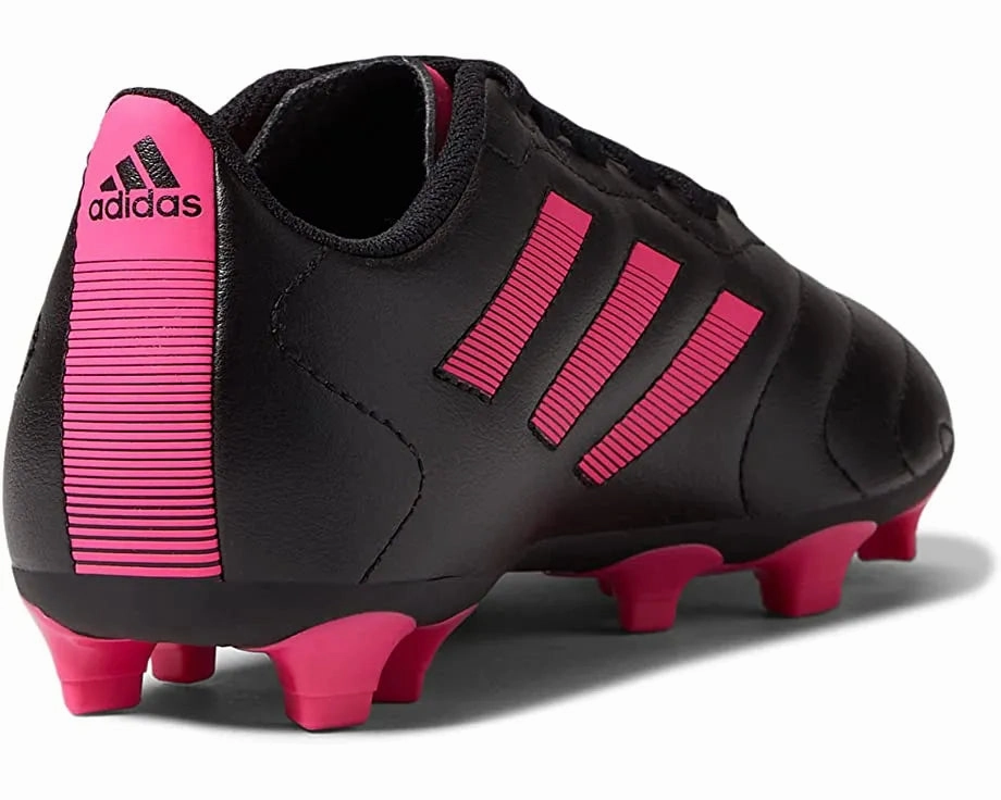 adidas JR Goletto VIII FG - Black-Pink Cleats For Soccer Defenders