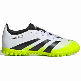 Orange Cleats Soccer adidas JR Predator Club Turf Soccer Shoes - Radiant Blaze Pack (FA25)