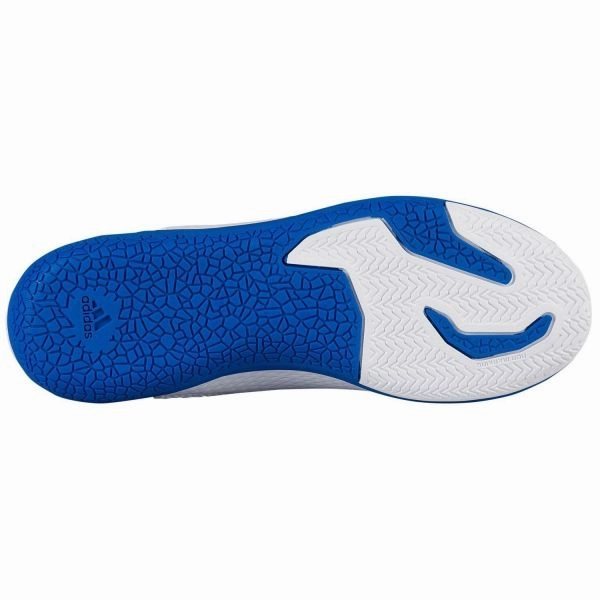 adidas Messi 15.3 IN Youth Indoor Soccer Shoes White/Blue/Black Fg Ag Firm Ground Soccer Cleat