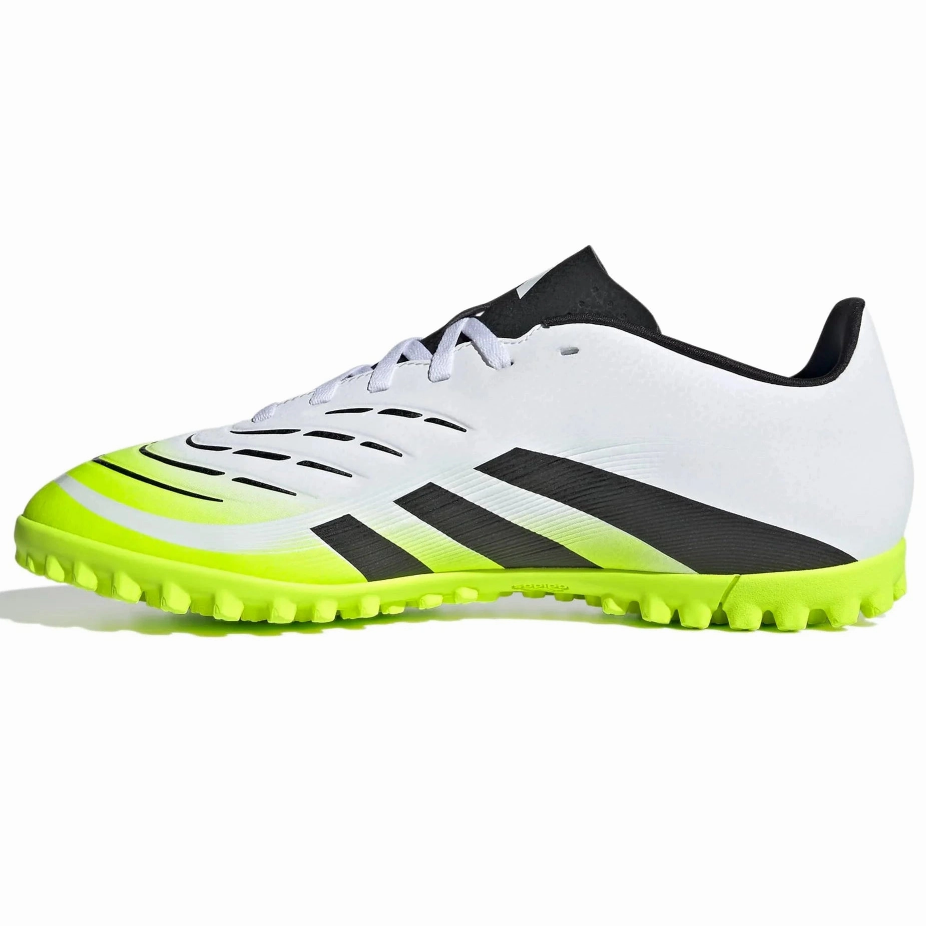 adidas Predator Club Turf Soccer Shoes - Radiant Blaze Pack (FA25) 6.5 Soccer Cleats