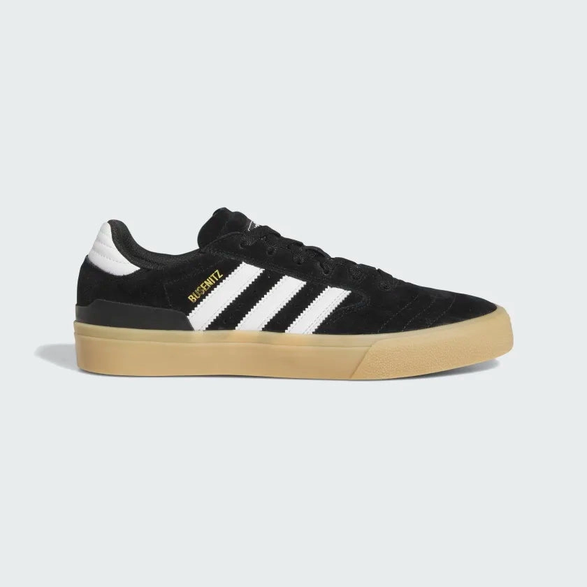 Adidas Skateboarding Busenitz Vulc II Skate Shoes - Core Black/Cloud White/Gum3 Skate Sb Shoes