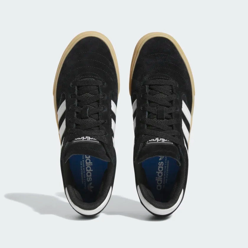 Skate Shoe Protection Adidas Skateboarding Busenitz Vulc II Skate Shoes - Core Black/Cloud White/Gum3
