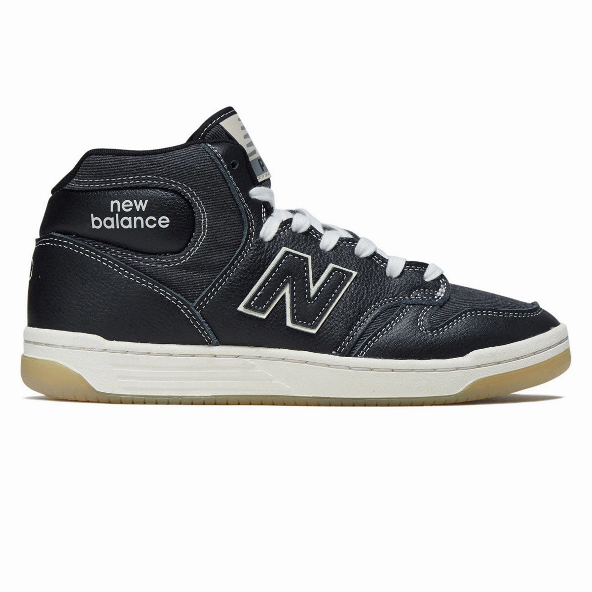 Sb Day One Skate Shoes New Balance 480 Hi x Brooklyn Projects Shoes - Black