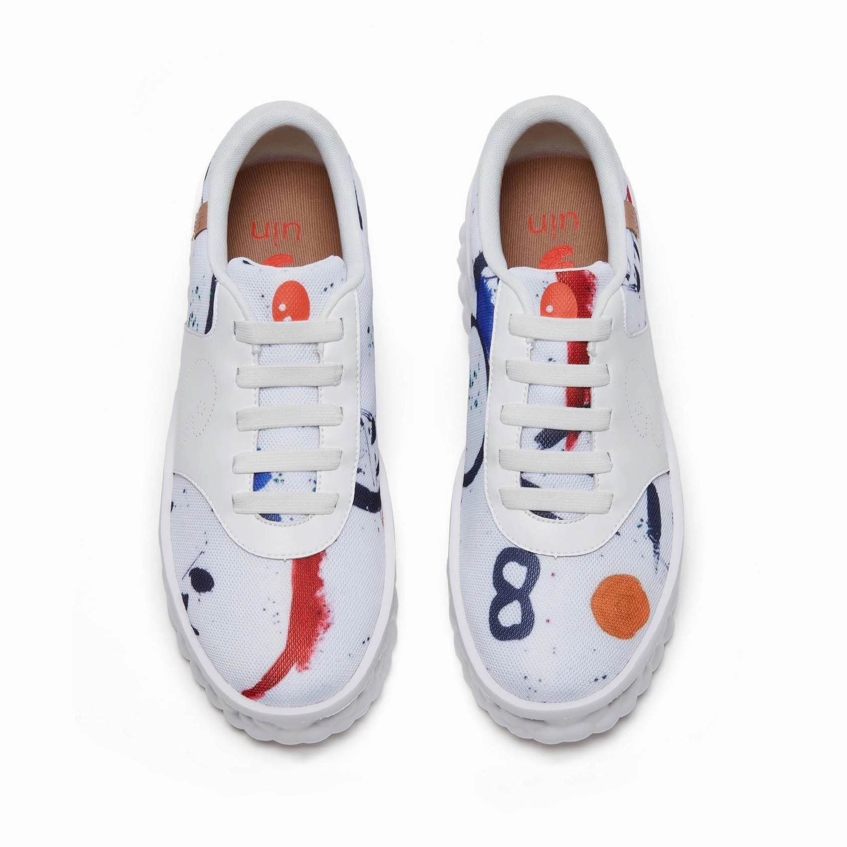 Brush Strokes Las Ramblas II Men Wide Toe Box Skate Shoes