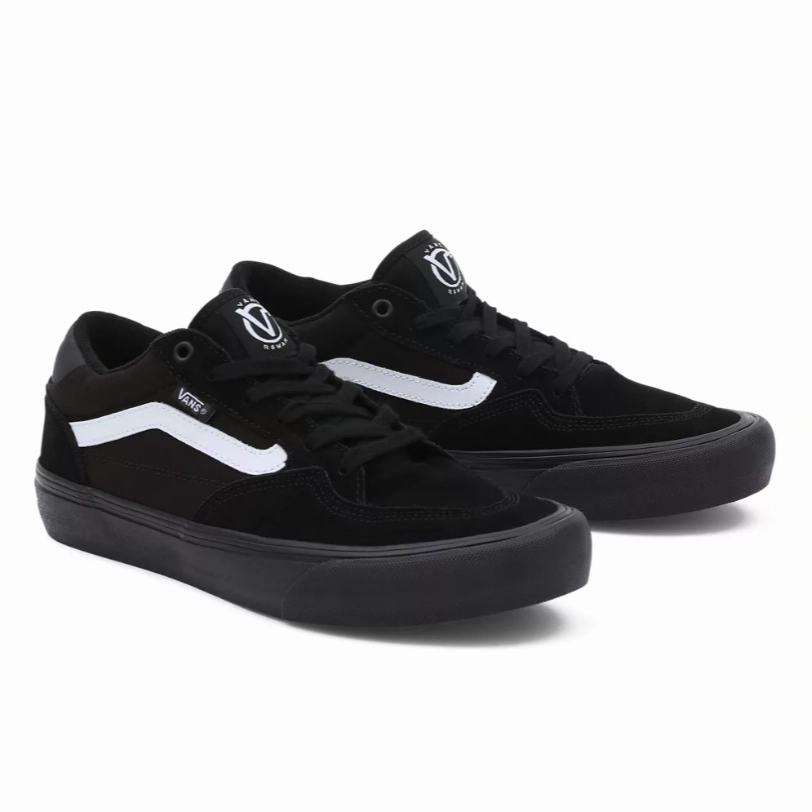 Vans Rowan Skate Shoes Black/Black/White Skate Size Chart Vs Shoe Size