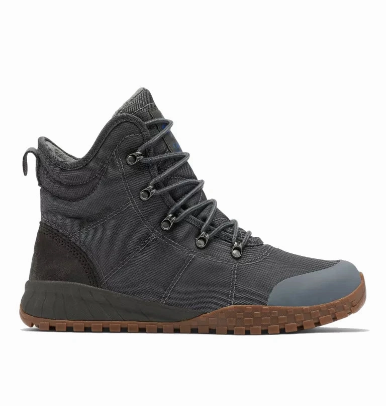Columbia Mens Fairbanks Omni-Heat Boot - Graphite/Dark Moss Waterproof Hiking Shoes Clearance