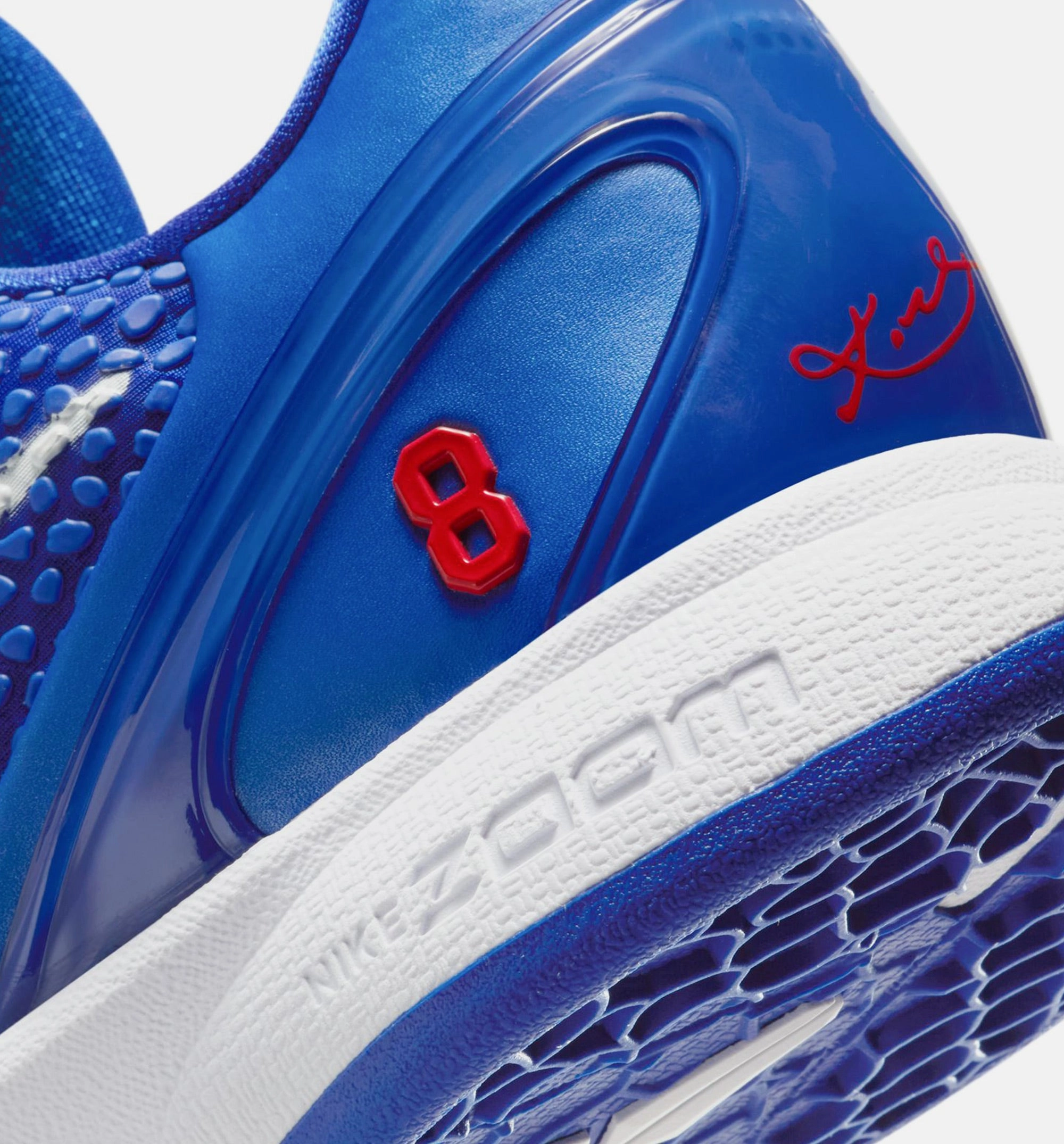 Basketball Shoes Size Chart Kobe 6 Protro Dodgers Mens Lifestyle Shoe - Game Royal/White/University Red Limit One Per Customer