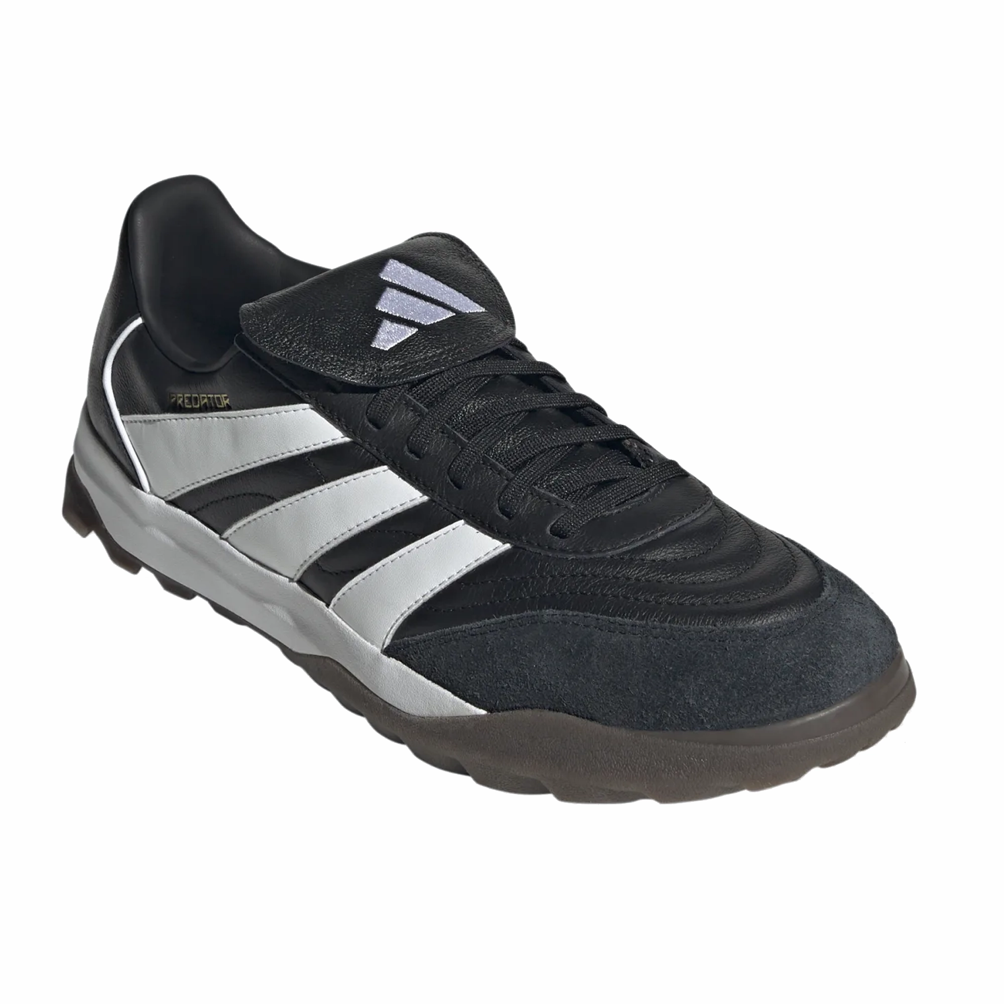 adidas Predator Turf Trainer (Black/White/Gold Metallic) Superfly Elite Firm-ground Soccer Cleats