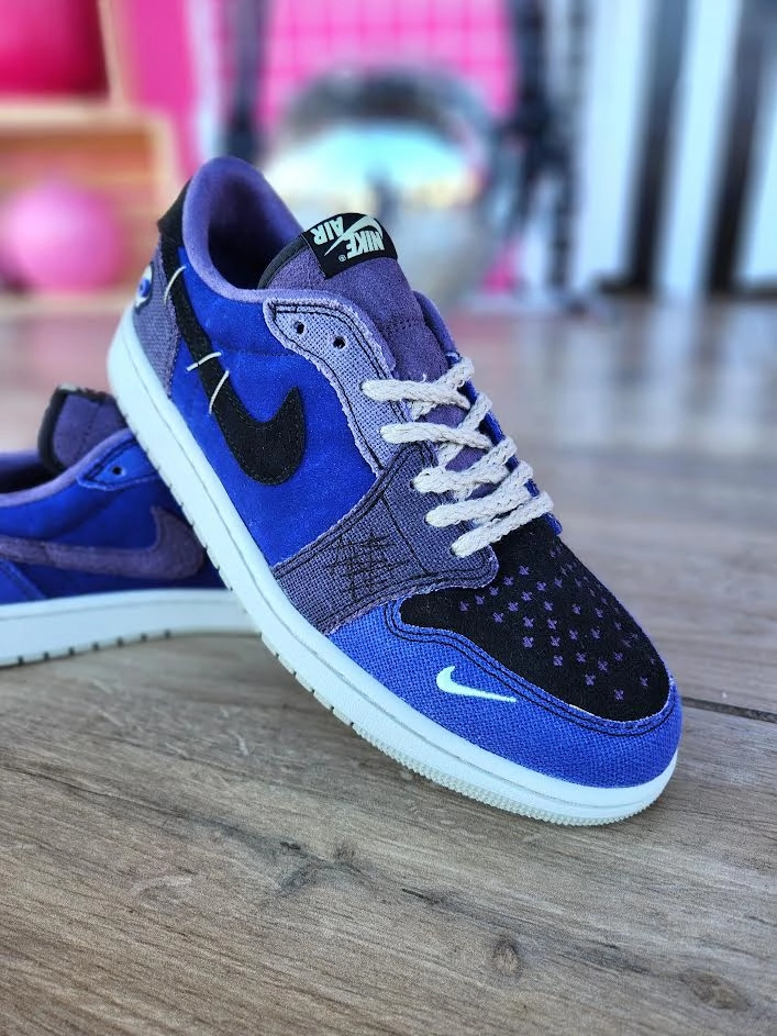 Brogue Or Loafer Air Jordan 1 Retro Low X Zion Williamson 'Voodoo Alternate'