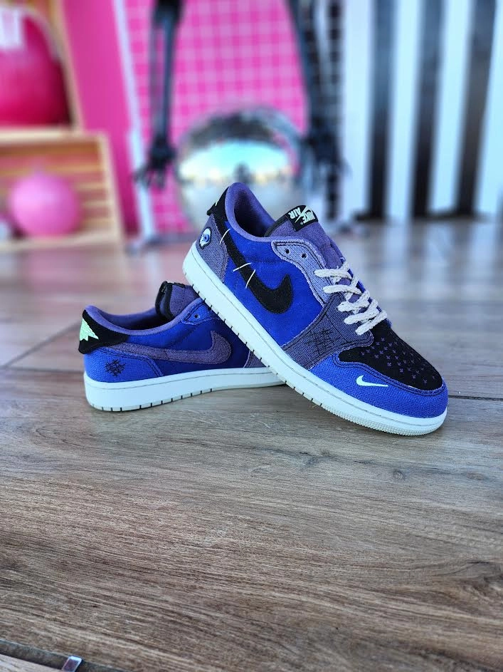 Cordovan Brogues Air Jordan 1 Retro Low X Zion Williamson 'Voodoo Alternate'