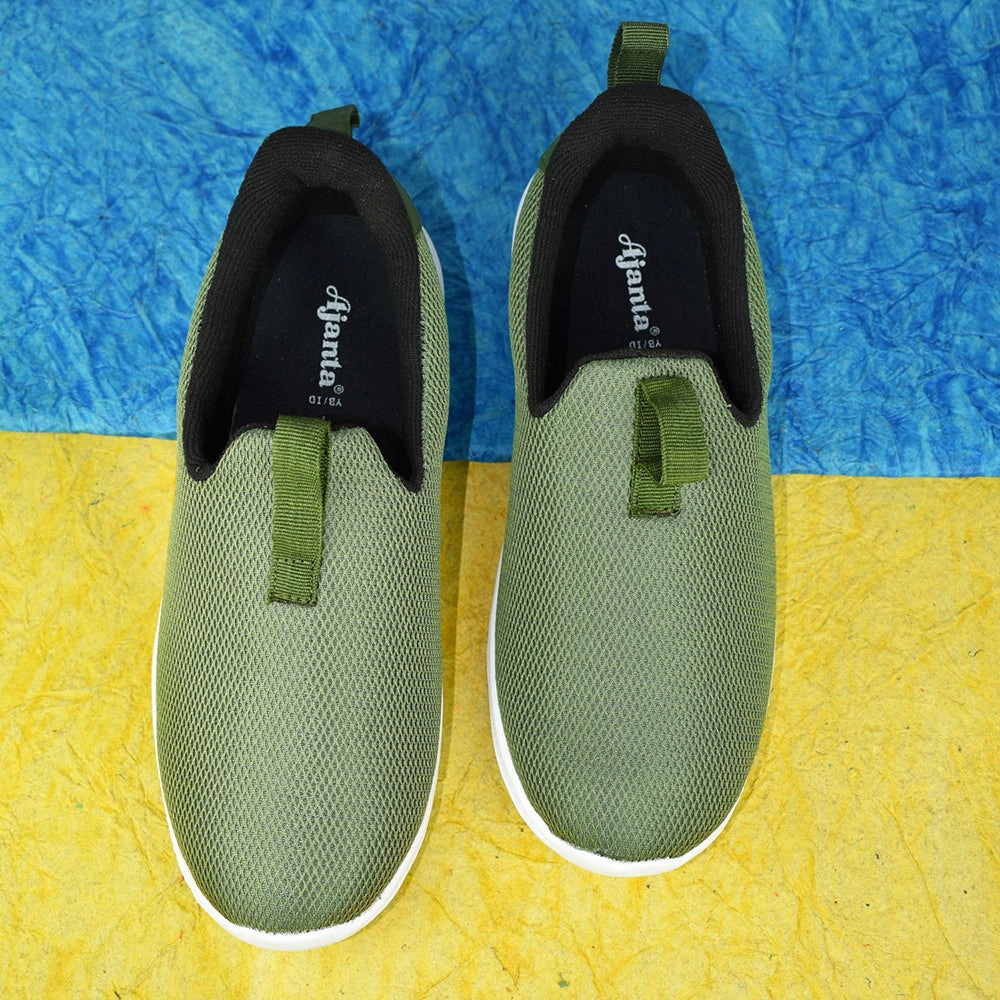 Discovery Hiking Shoes Ajanta Men Casual Shoe / Mens Slip-On Knit shoes /Flexible & Stylish Walking Shoes EG1009