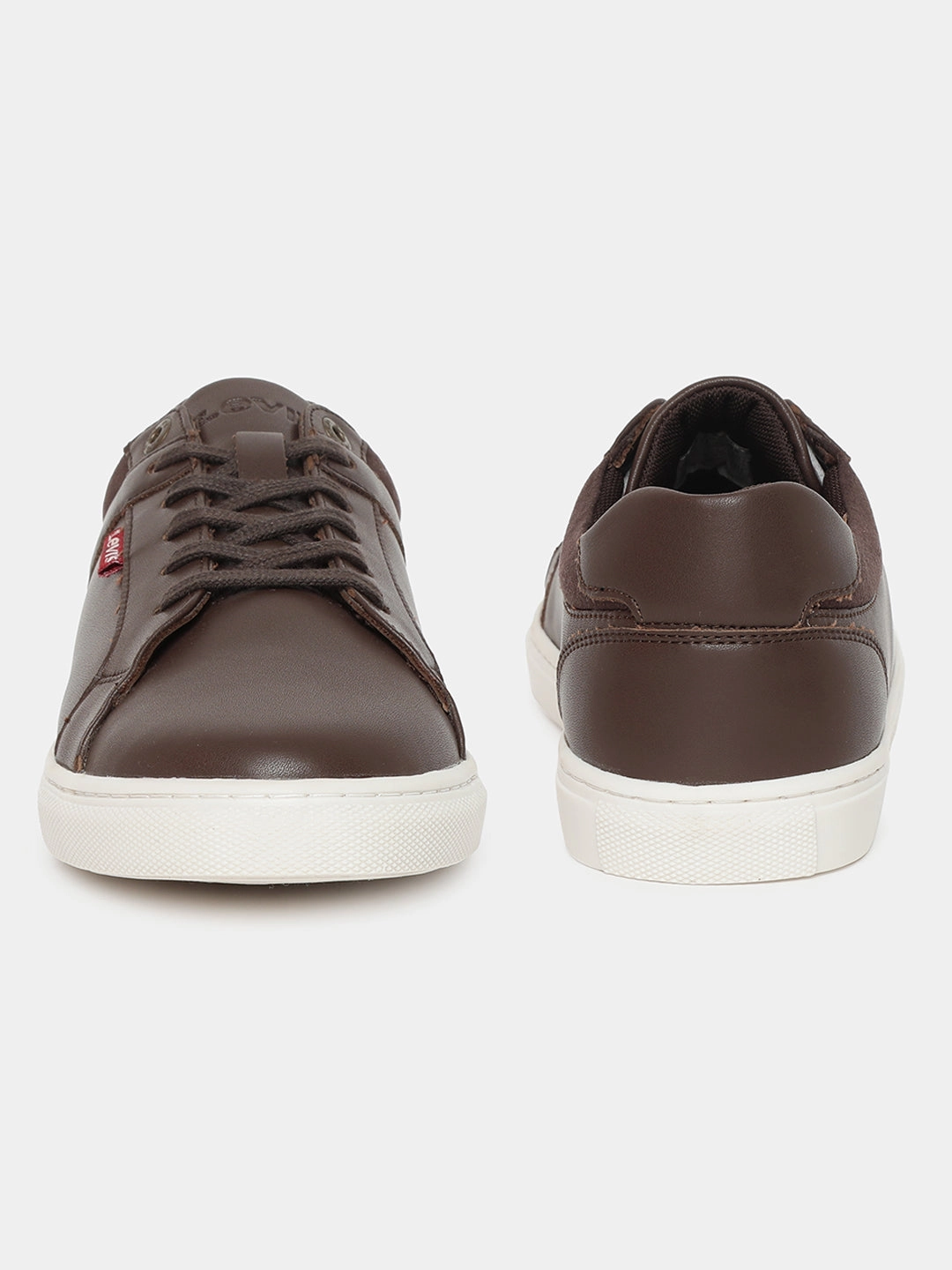New Sneakers Men's Brown Solid Shoes