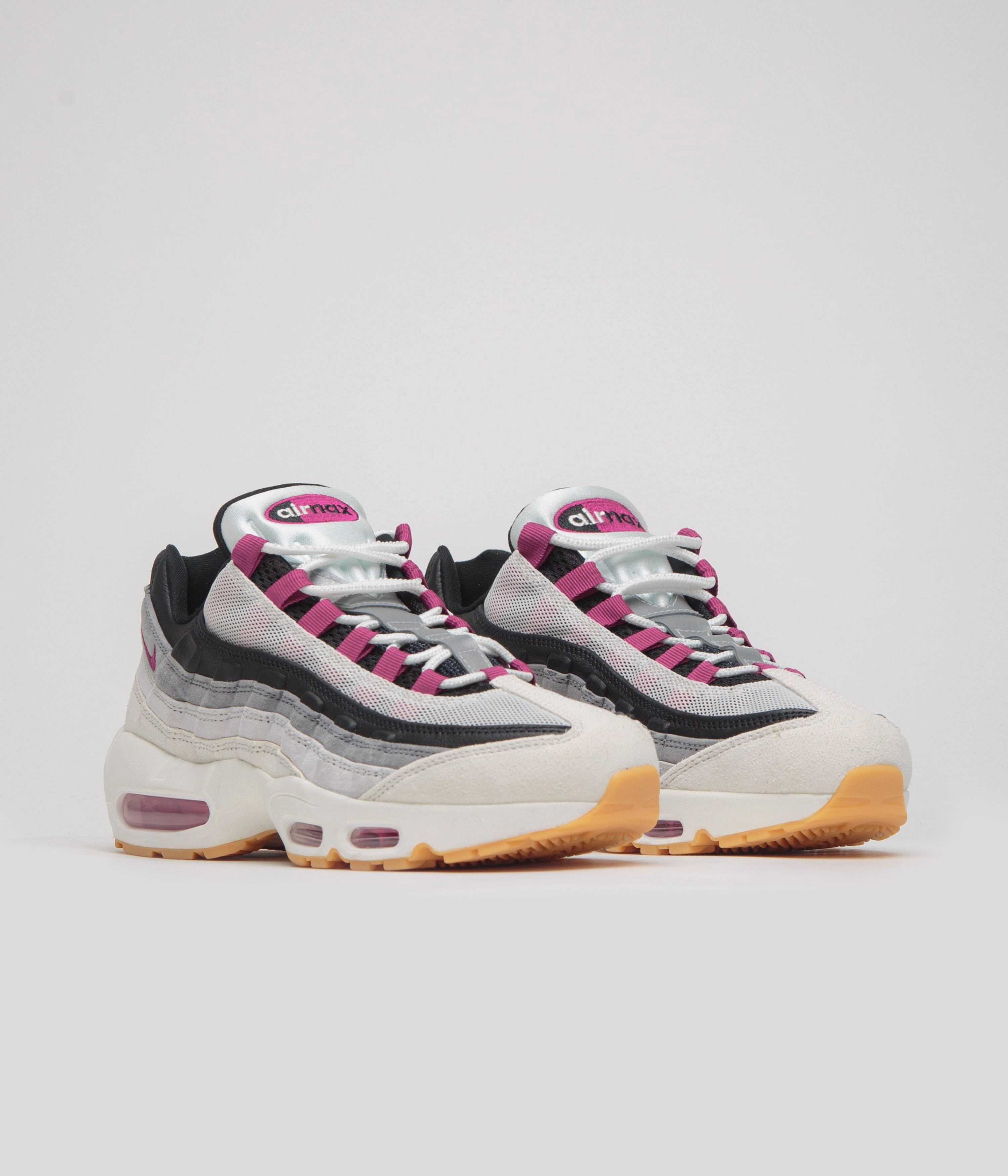 Nike Air Monarch Dad Shoes Nike SB Air Max 95 Shoes - Summit White / Cactus Flower - Photon Dust