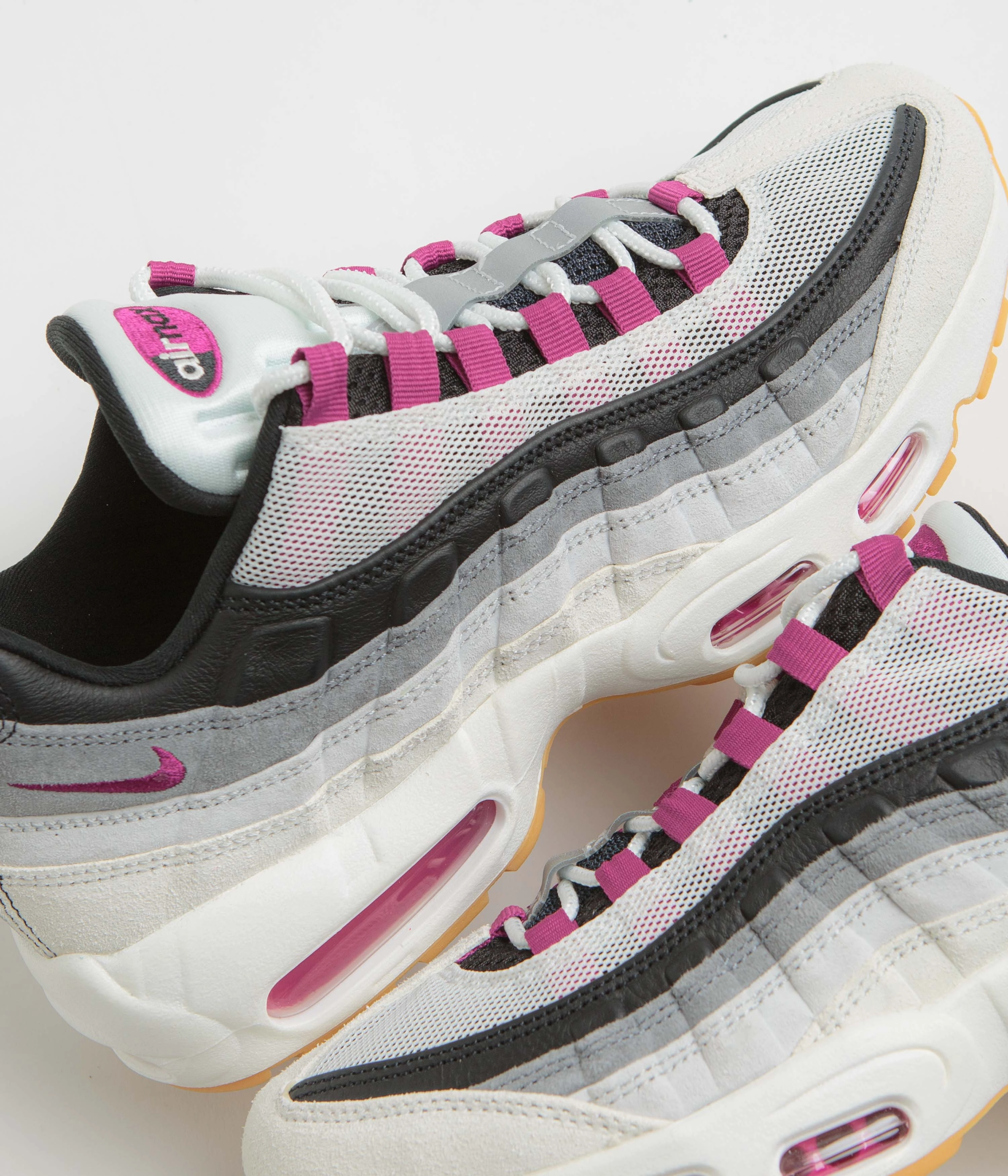 Build My Own Nike Shoes Nike SB Air Max 95 Shoes - Summit White / Cactus Flower - Photon Dust