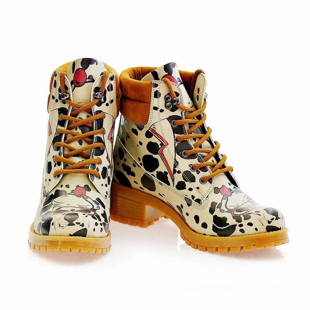 Dalmatian Short Boots KAT109 Cowboy Boots Sale