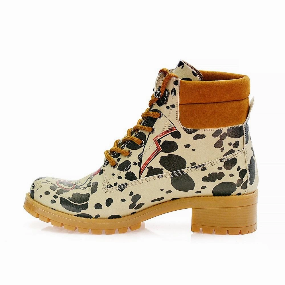 Winter Boots Sale Dalmatian Short Boots KAT109