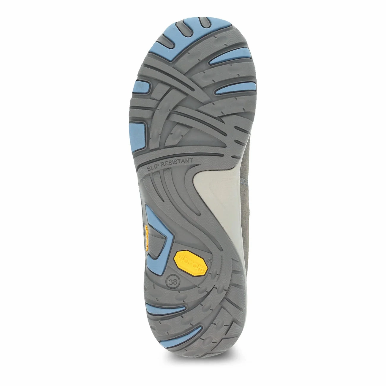 Dansko Women's Paisley Waterproof Sneaker - Grey/Blue Suede Waterproofing Shoes