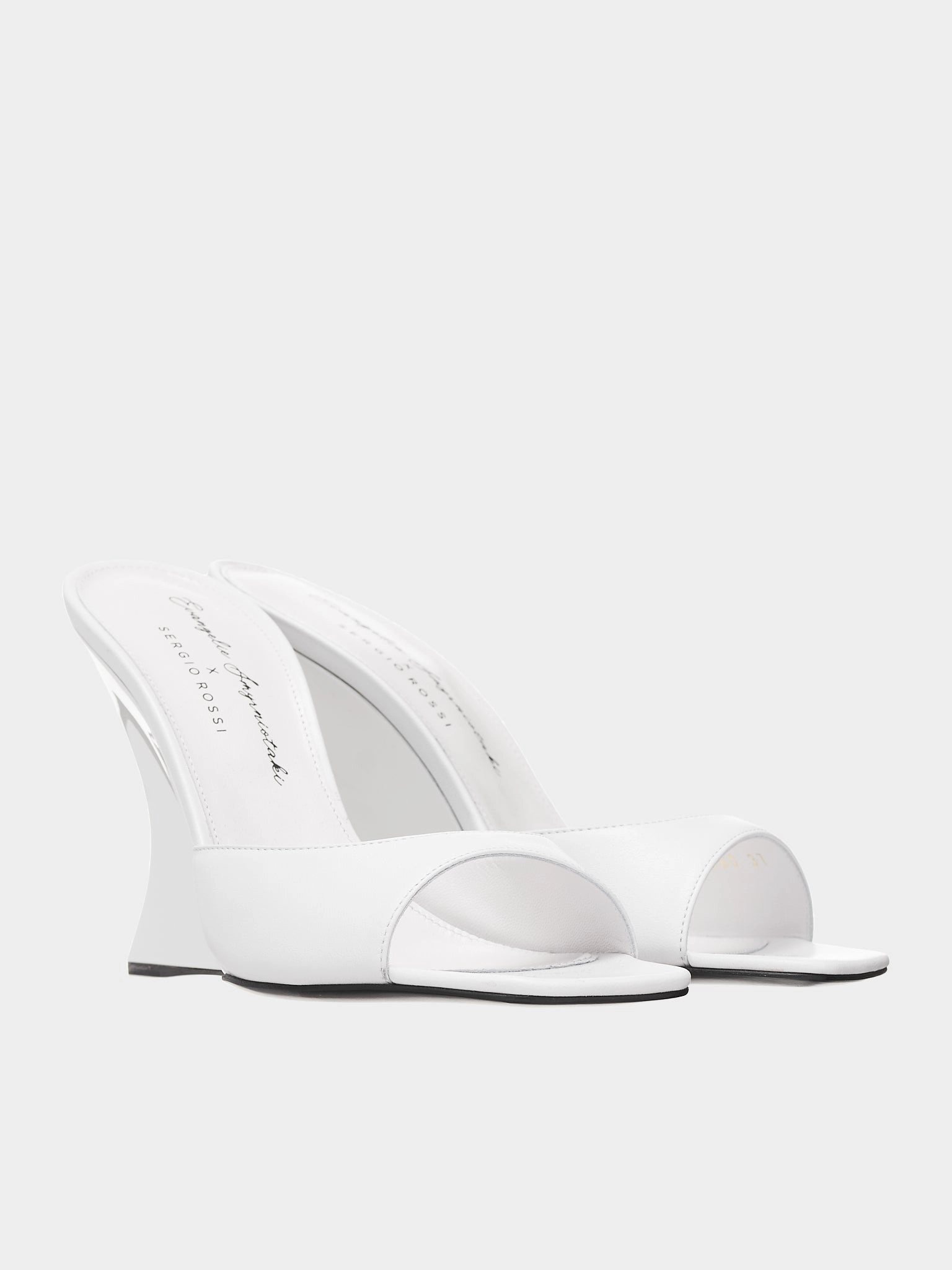 Evangelie Sandal Heels (B04060-MFI920-9000-BIANCO) Clearance Sandals