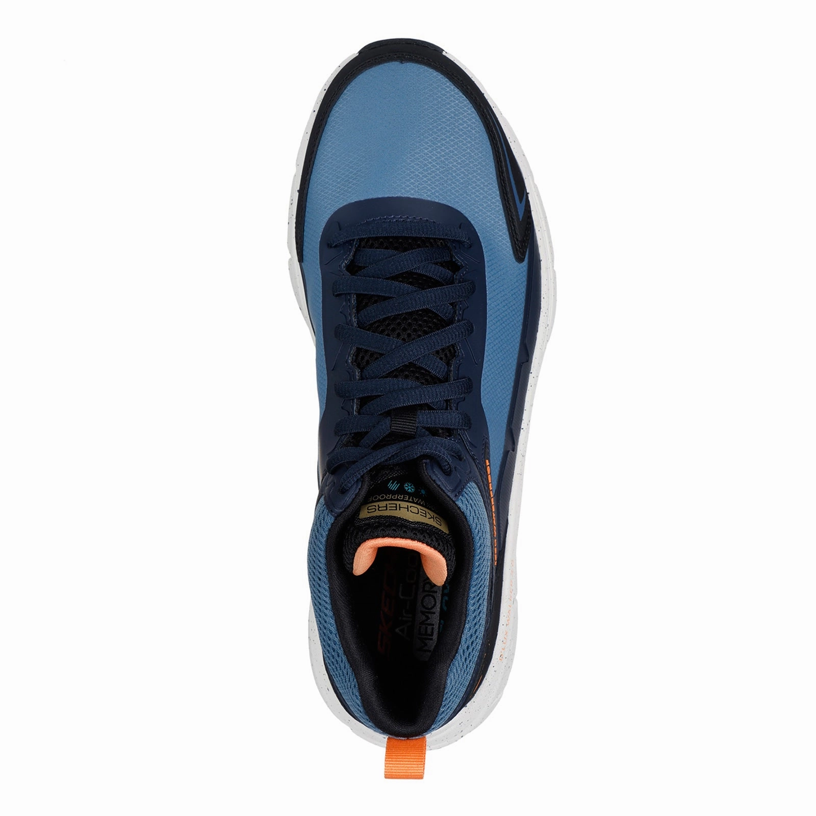 Waterproof Outdoor Shoe Storage Bench Men's Skechers, Relaxed Fit: D'Lux Walker 2.0  - Grailo Sneaker - Extra Wide Width