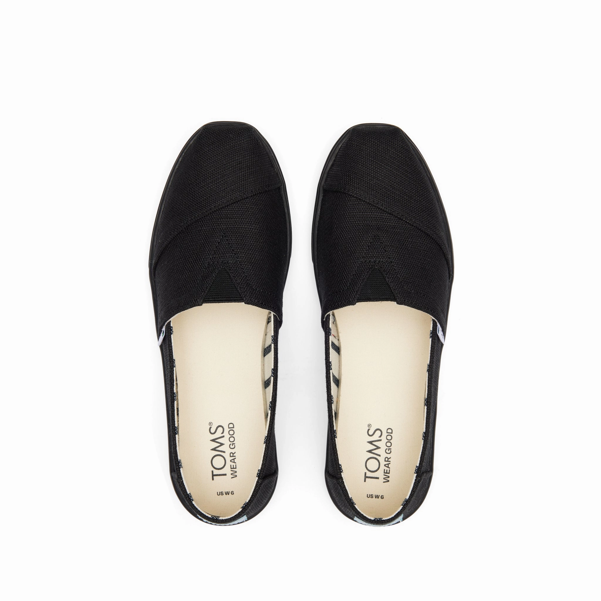 Alpargata Cupsole All Black Heritage Canvas Slip-On Sneaker Tassel Slip On Loafers