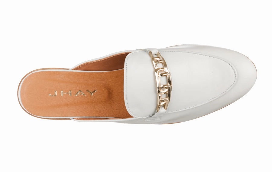 Hay Fanta White Loafers Women's