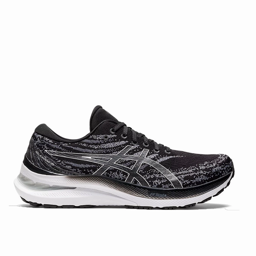 Men's Asics Gel-Kayano 29, Black/White, 12.5 D Medium Asics Gel Wide Shoes