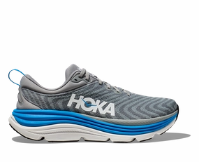 Hoka Mens Gaviota 5- Limestone/Diva Blue (1127929-LDVB) Caps For High Heels