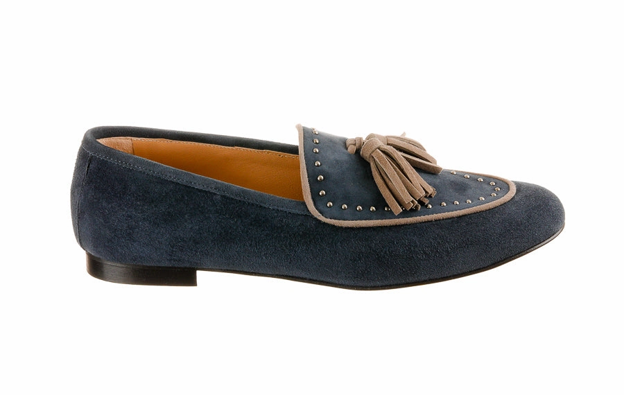 Am Chloe Adrian Leather Platform Tassel Loafers