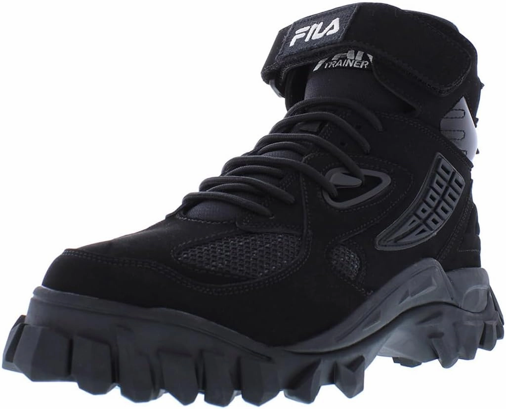Keen Work Boots Fila Yak Boots Mens Shoes Size 13, Color: Black