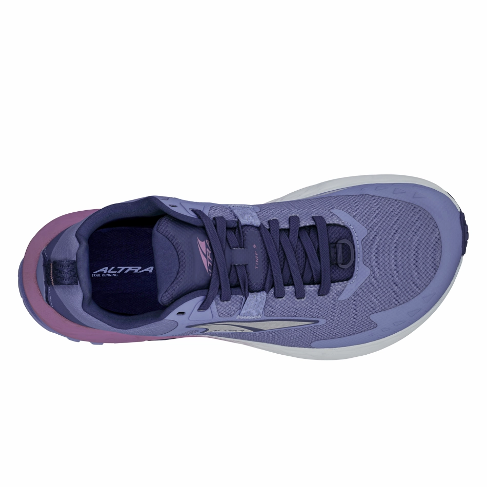 Waterproof And Slip Resistant Work Shoes Altra Women's Timp 5 GTX Trail Running Shoes in Purple AW25