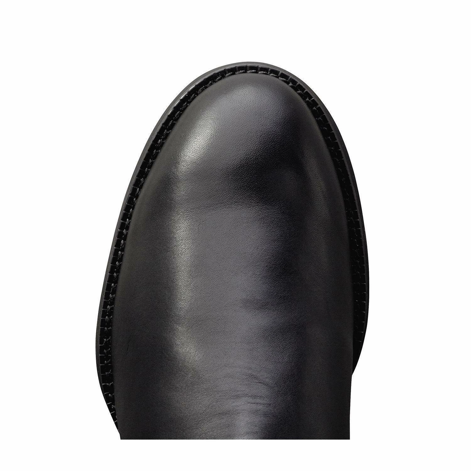 Steel Toe Rubber Boots Ariat Mens Heritage Pull On Roper Cowboy Boot Black 10002280