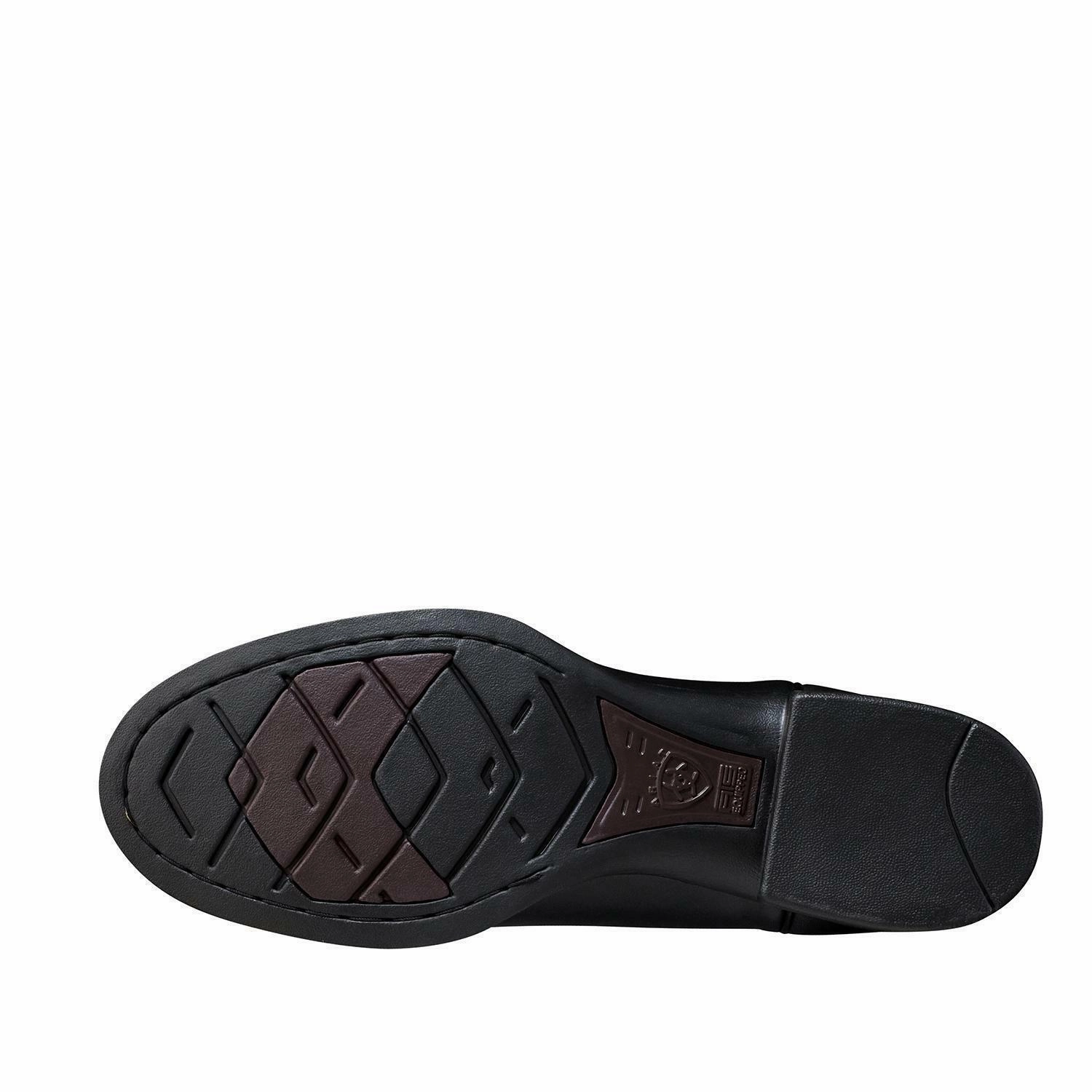 Ariat Mens Heritage Pull On Roper Cowboy Boot Black 10002280 Prevalon Boots