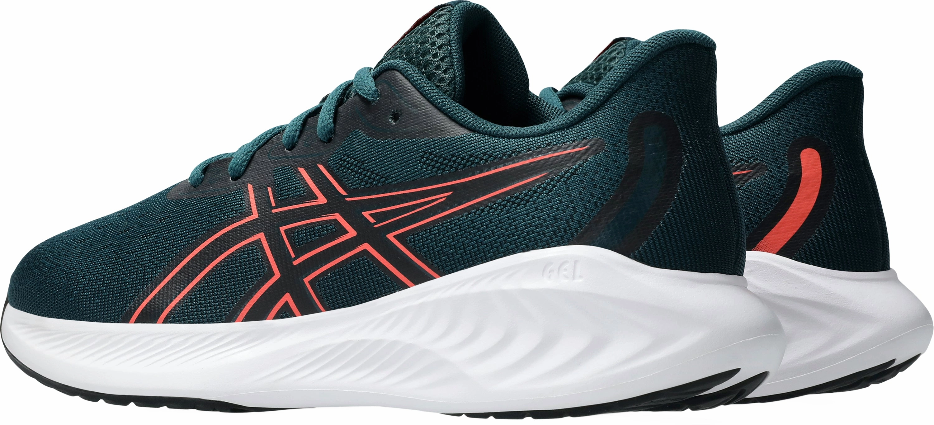 Asics Gel Cumulus 26 GS Junior Running Shoes - Green Asics Gel Kenun Mx Running Shoes