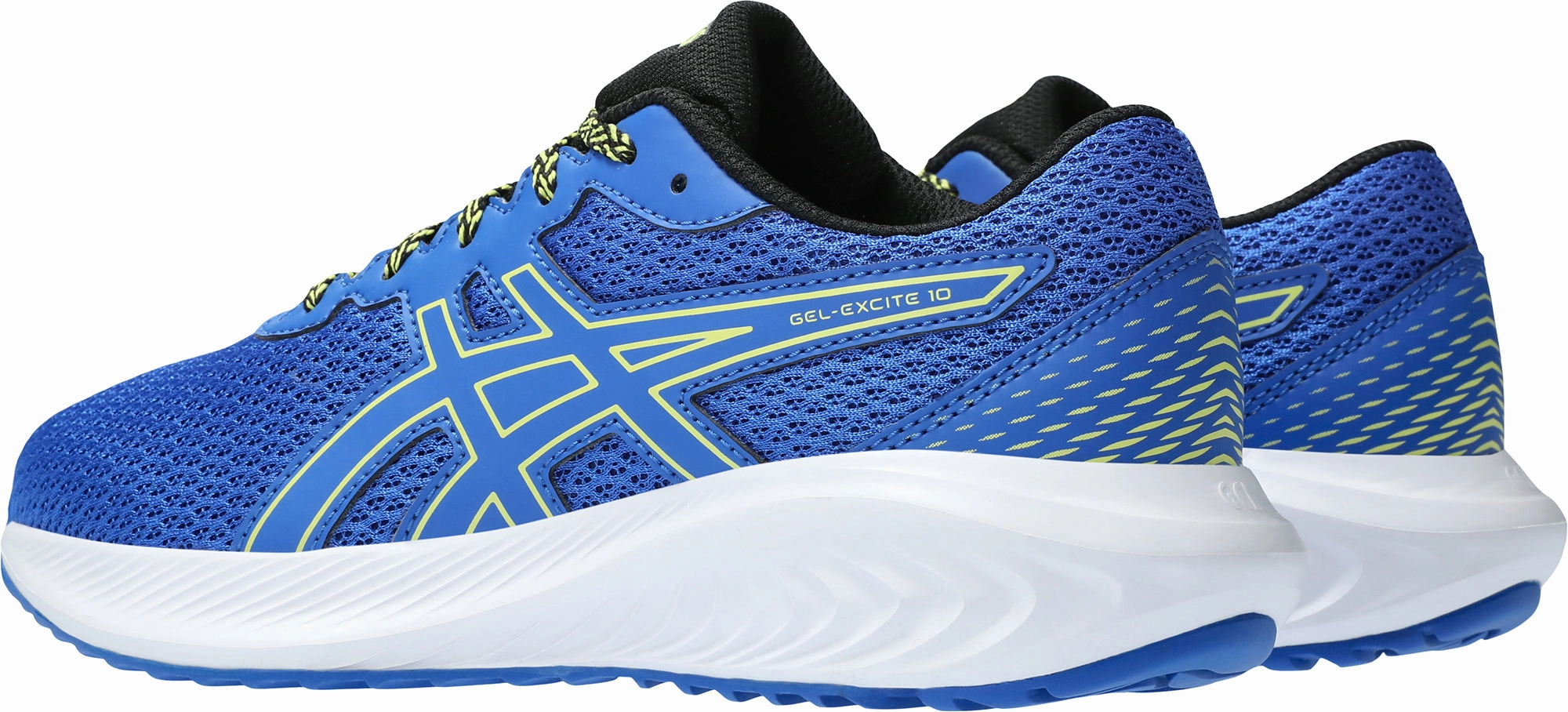 Asics Gel Excite 10 GS Junior Running Shoes - Blue Asics Shoe With Most Cushioning