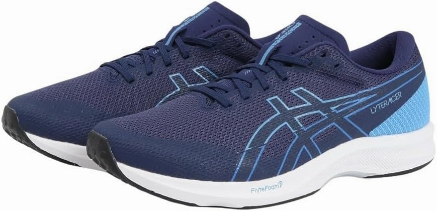 ASICS LYTERACER 6 Men's Running Shoes, 400 (indigo blue/blue coast), 26.0 cm 3E Asics Best Running Shoes