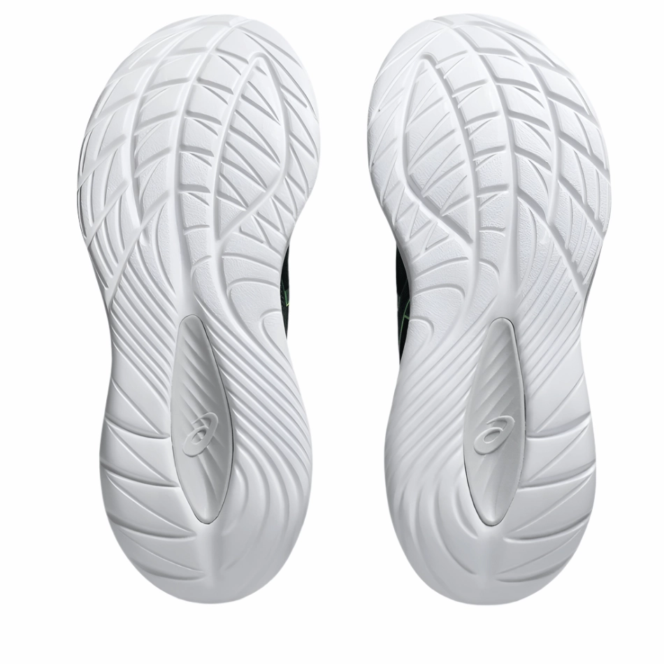 ASICS Men's GEL-CUMULUS 27 Running Shoes in Black/Lucid Yellow AW25 Asics Wide Fit Running Shoes