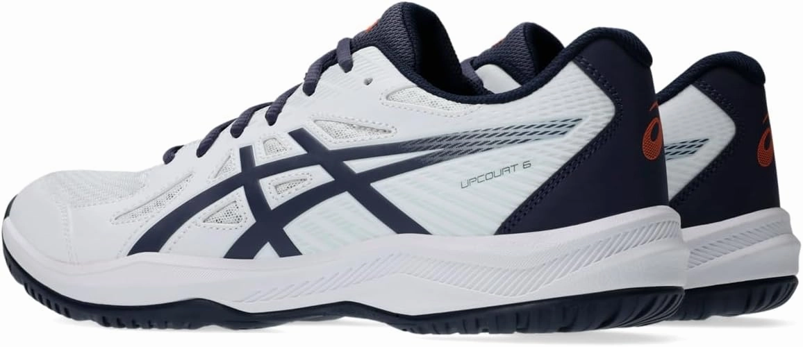 ASICS Men's Upcourt 6 Volleyball Shoes Asics Solution Speed Flytefoam 2 Tennis Shoes