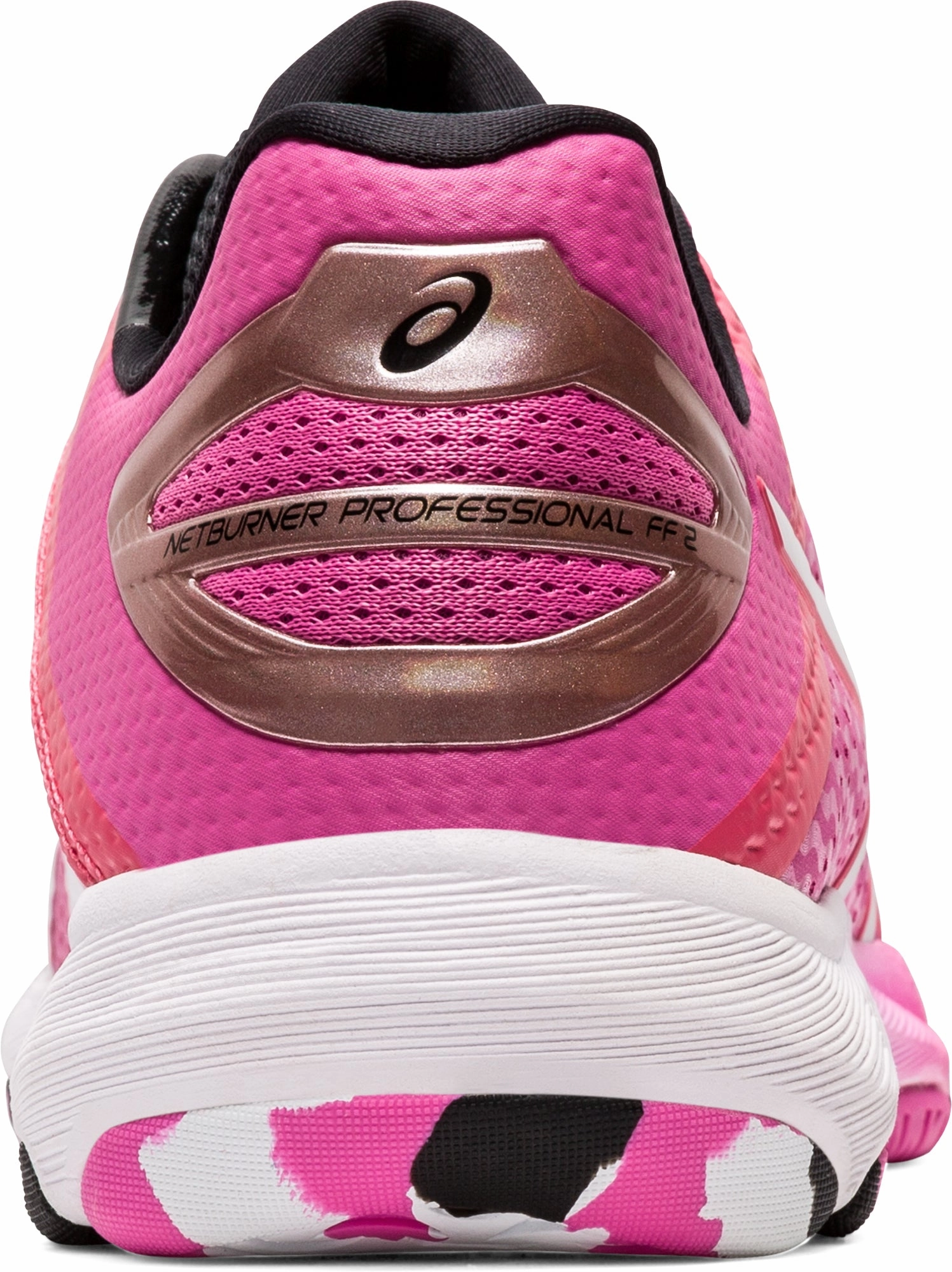 Asics Mild Stability Running Shoes Asics Netburner Professional FF 2 Womens Netball Shoes - Pink