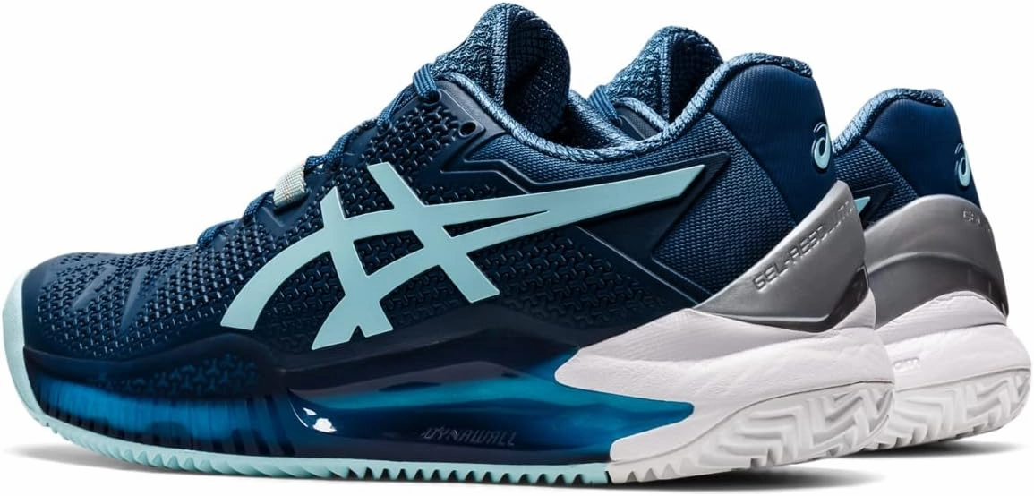 Asics Gel Indoor Court Shoes ASICS Women's Gel-Resolution 8 Clay Tennis Shoes