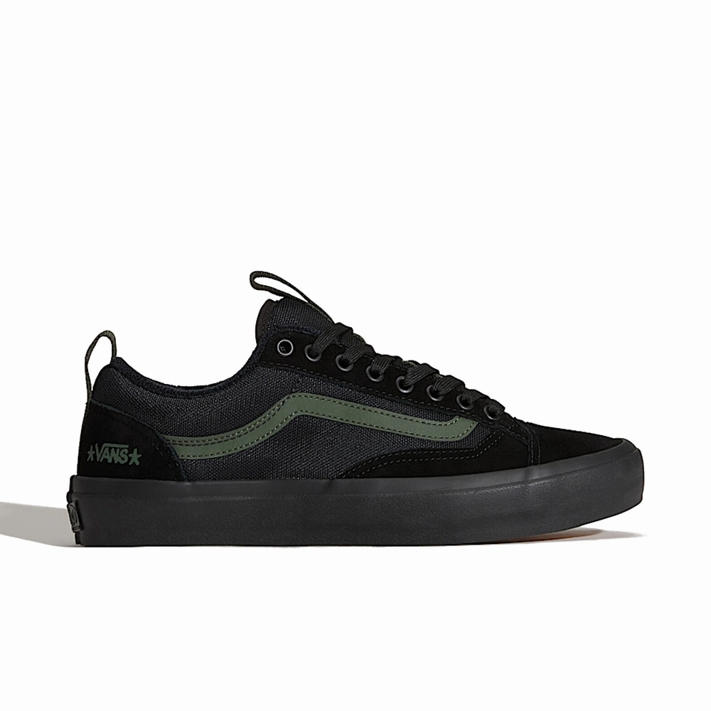 Atiba Jefferson x Old Skool 36  'Black Dark Green' Skate Shoes Discount